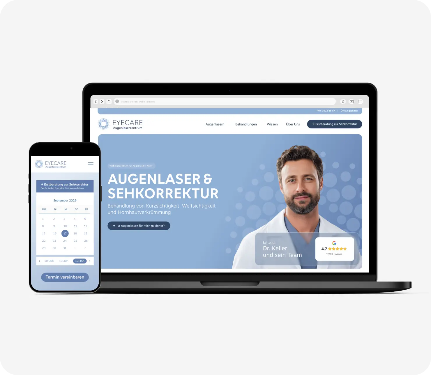 Onlineauftritt_Augenarzt_Webdesign