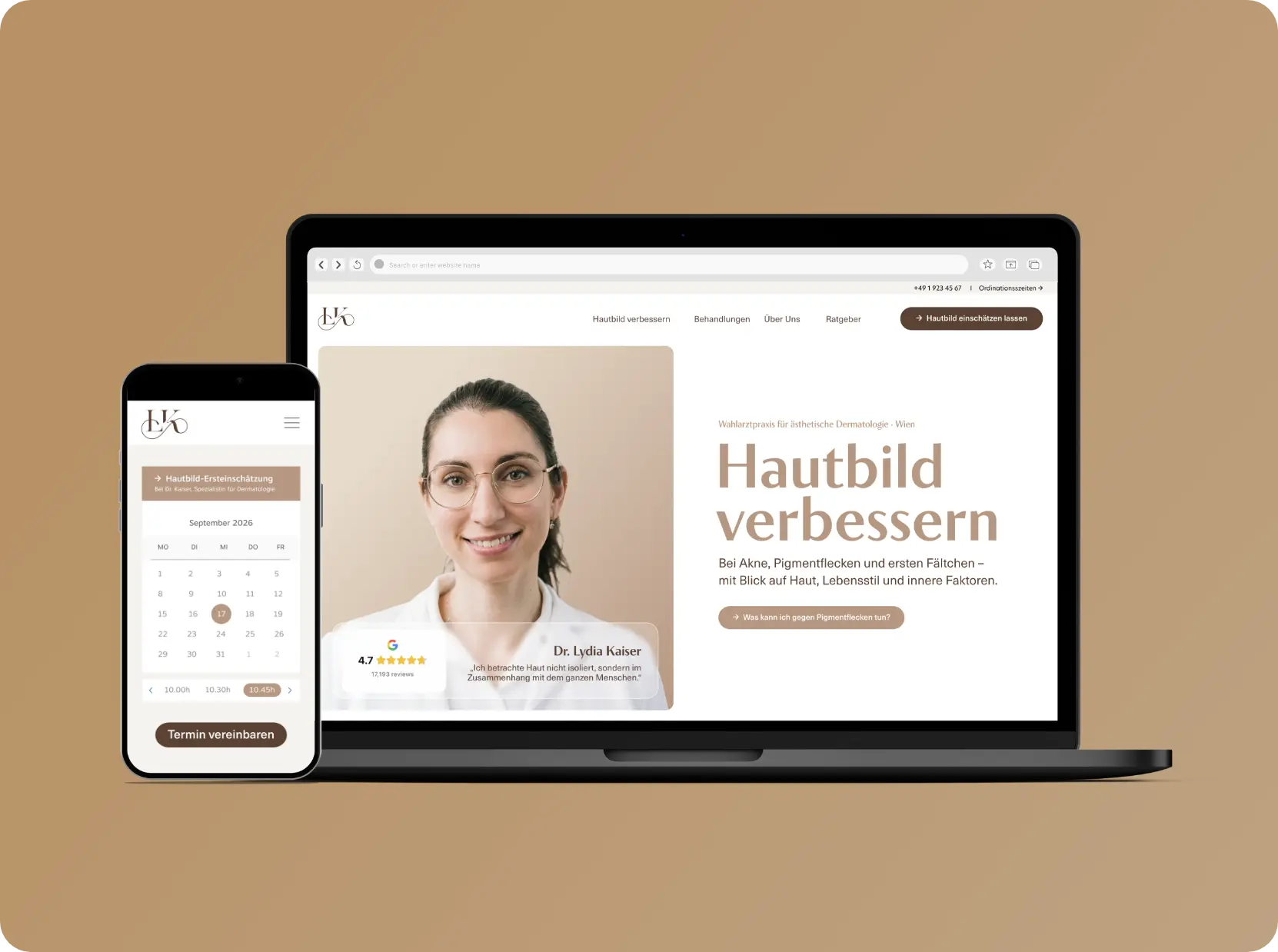 Projet_Online Auftritt_Dermatologie